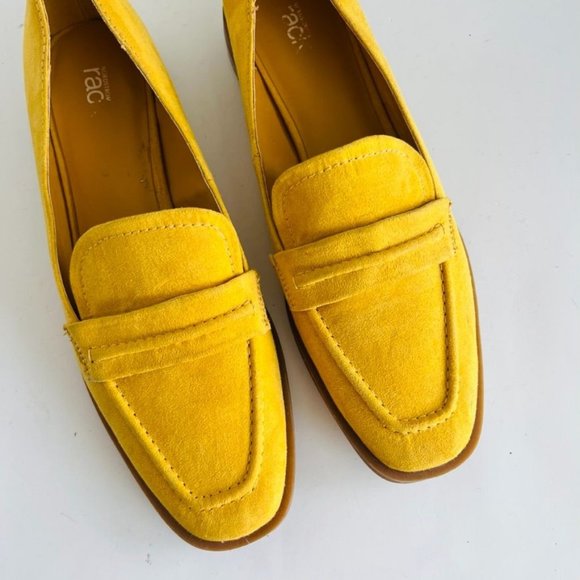 Nordstrom Shoes Nordstrom Bright Yellow Square Toe Menswear Loafer Poshmark